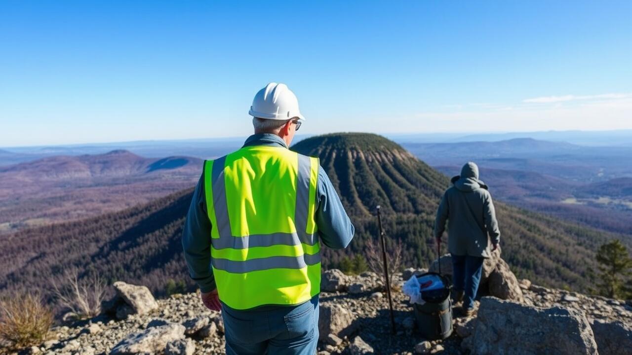 How far is the walk from parking lot to top of Clingmans Dome?